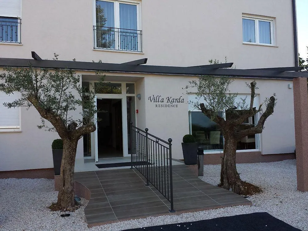 **** Hotel Residence Villa Karda Poreč Croatie